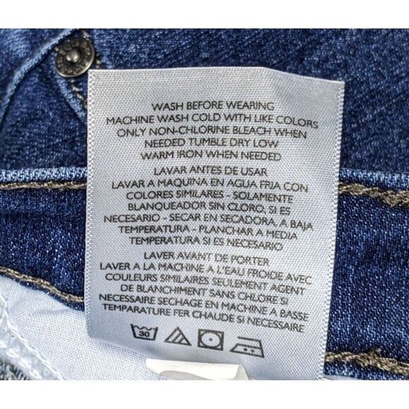 (3/$35) Style & Co Womens Size 4 Petite Straight Leg Pockets Denim Blue Jeans - Picture 6 of 11